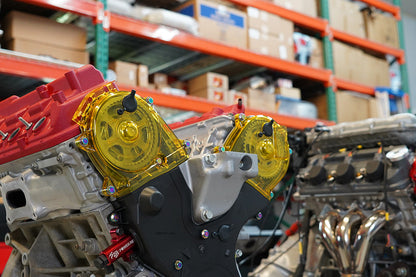 P2R PowerRevRacing - J Series Transparent Upper Timing Belt Covers