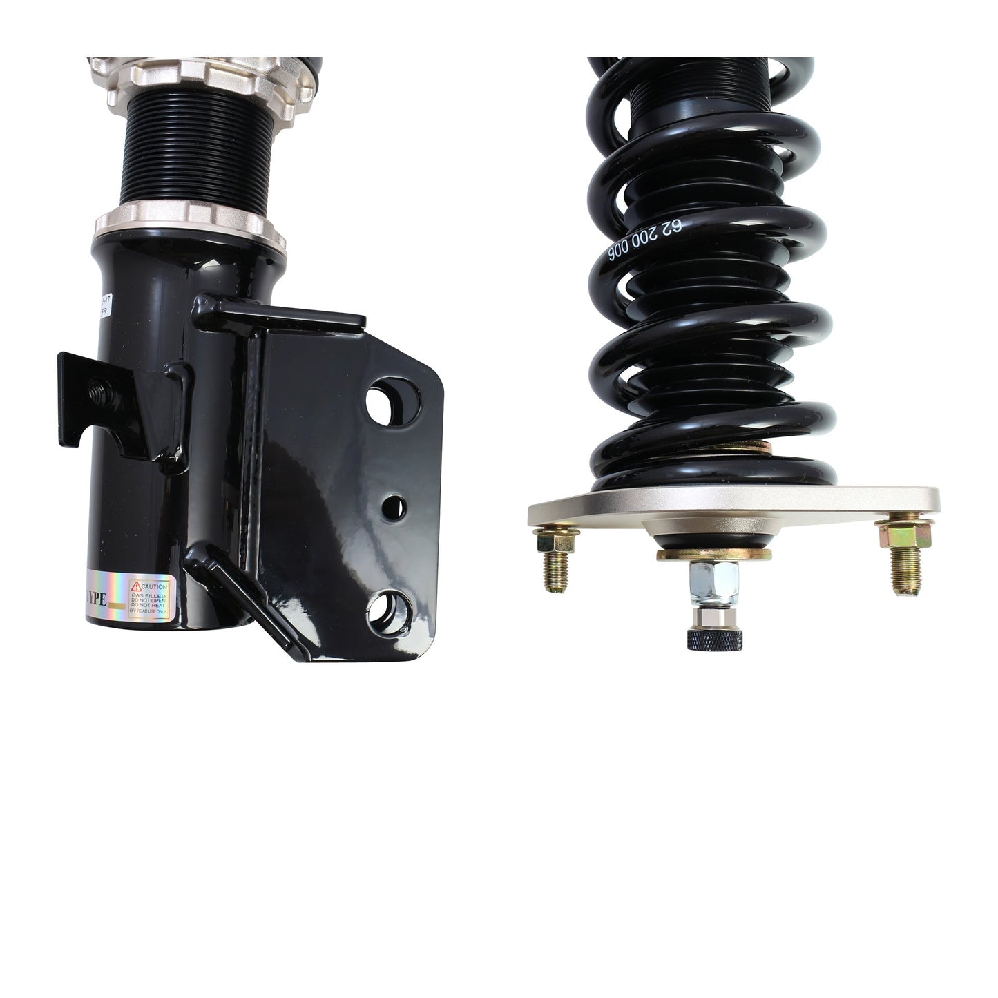 BC Racing Coilovers - BR Type - 11-14 Subaru STI Sedan