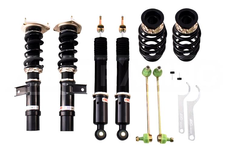 BC Racing Coilovers - BR Type - 04-10 Volkswagen Touareg 7L (Air to Coil conversion)