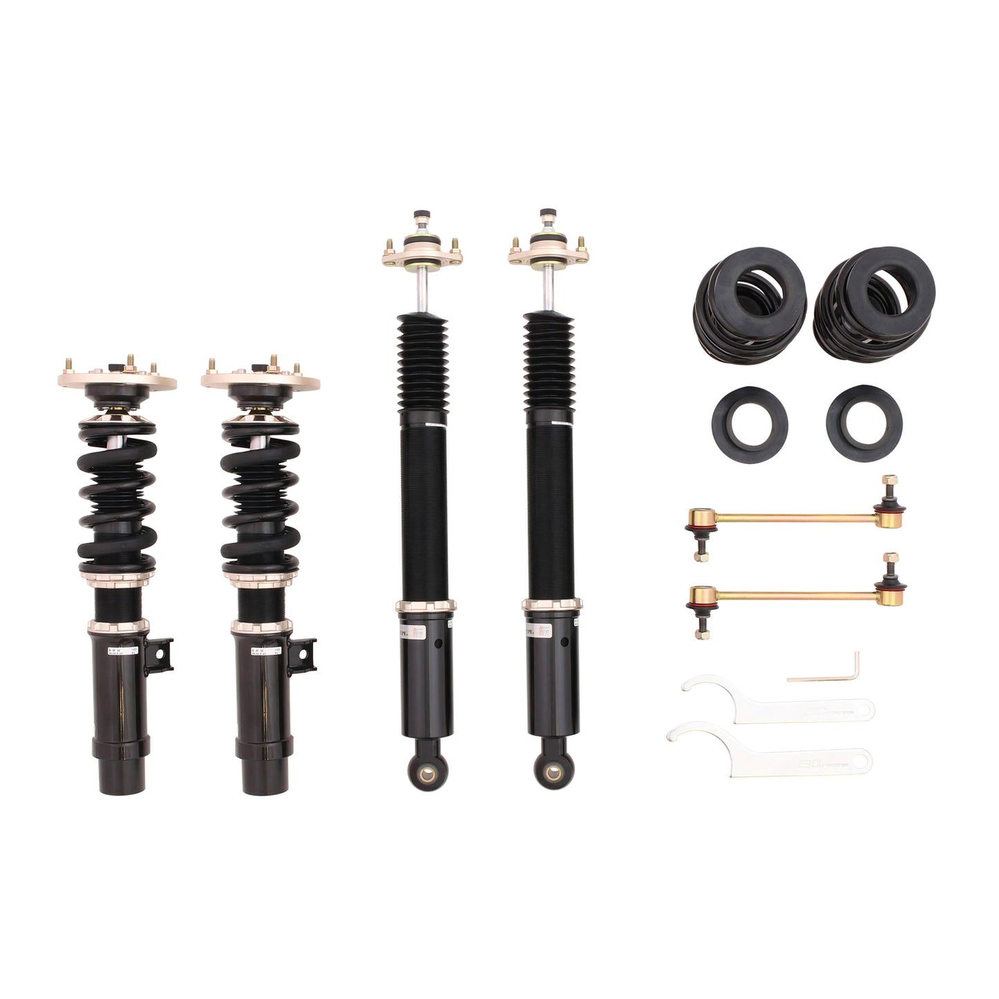 BC Racing Coilovers - BR Type - 00-06 BMW 3 SERIES E46 Convertible RWD