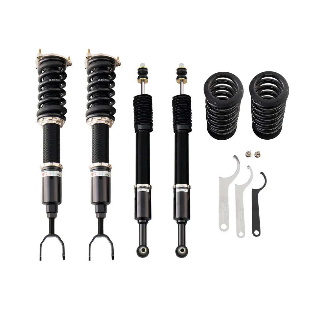 BC Racing Coilovers - BR Type - 02-09 Mercedes E-Class Sedan (Airmatic) W211