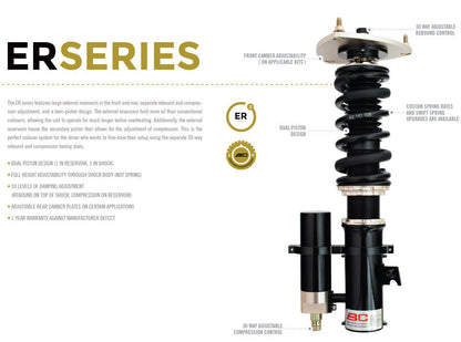 BC Racing Coilovers - ER Type - 08-UP Nissan GTR R35