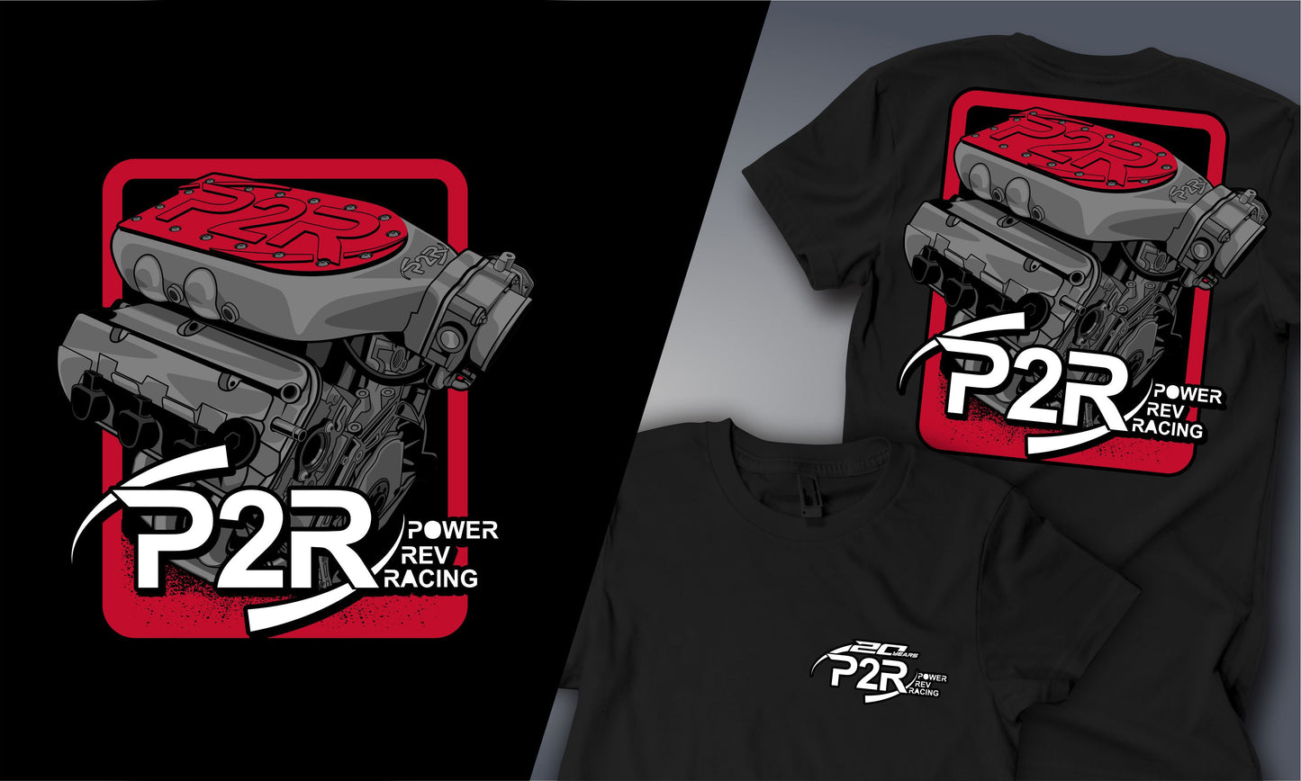 P2R PowerRevRacing - 20 Year Anniversary T-Shirt