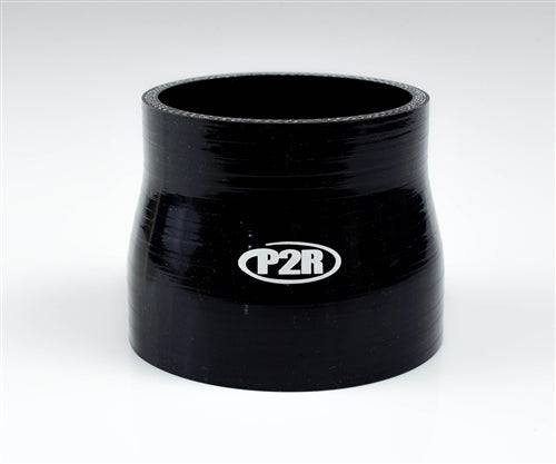 P2R PowerRevRacing - 3" to 3.25"  Black Silicone Coupler 3 Ply