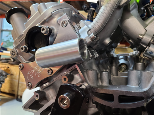 P2R PowerRevRacing - J Series RWD Front Head Water Flange