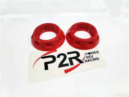 P2R PowerRevRacing - Polyurethane Front Subframe Upper Rear Mounting Insulator Bushing Kit
