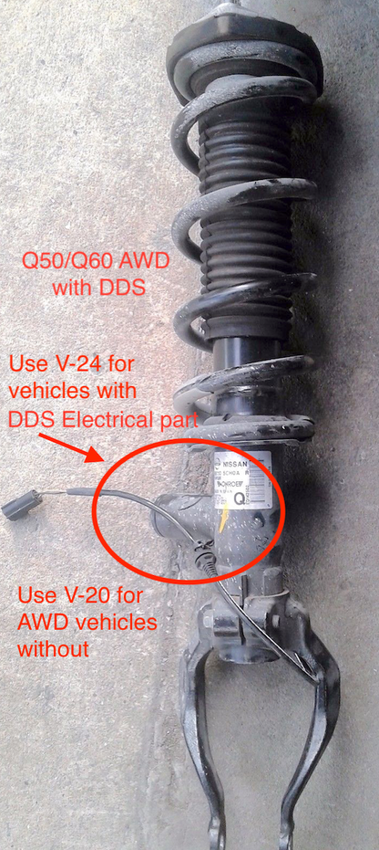 BC Racing Coilovers - DS Type - 14-UP Infiniti Q50 AWD W/O DDS v37