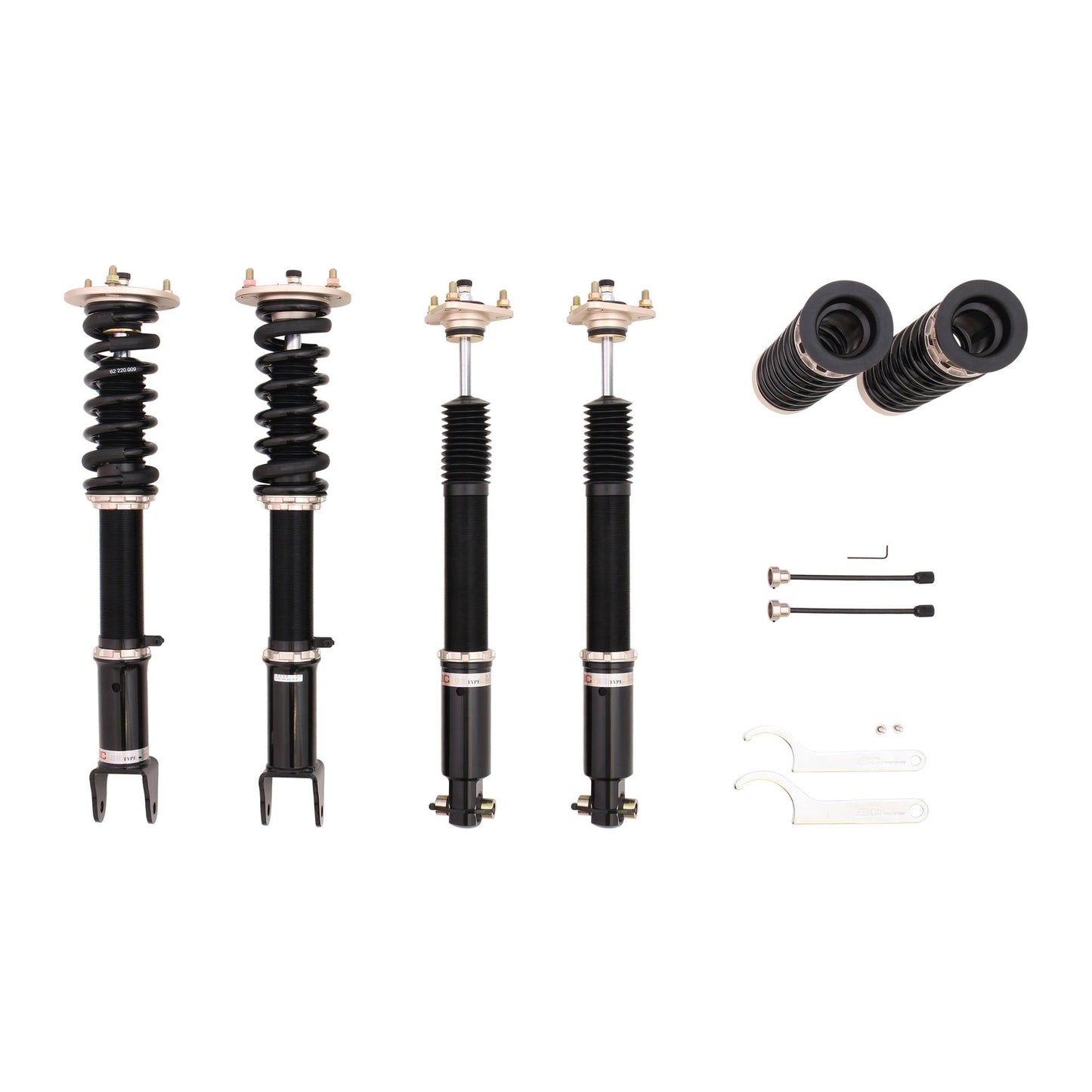 BC Racing Coilovers - BR Type - 10-12 Lexus HS200h HS250h