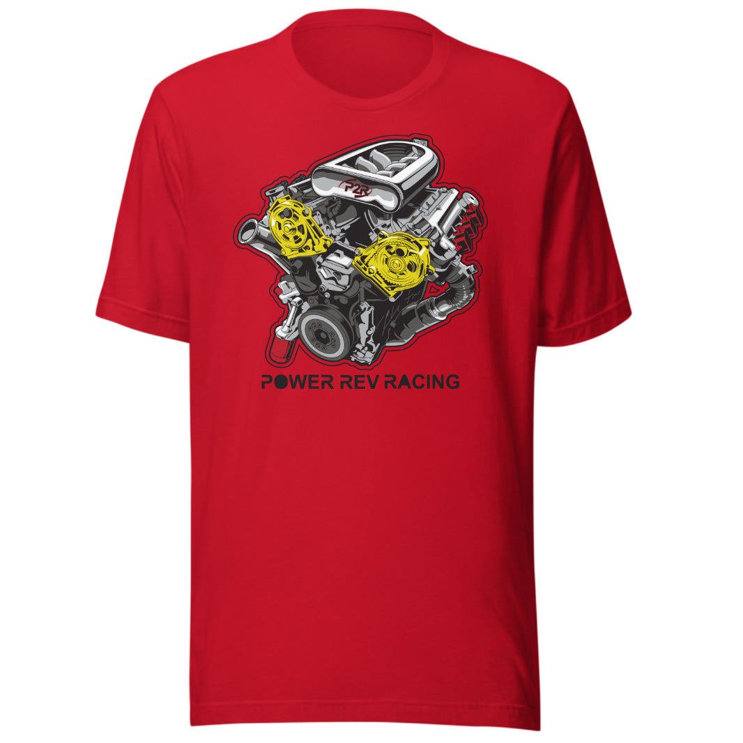 P2R PowerRevRacing - J Series Engine Design T-Shirt
