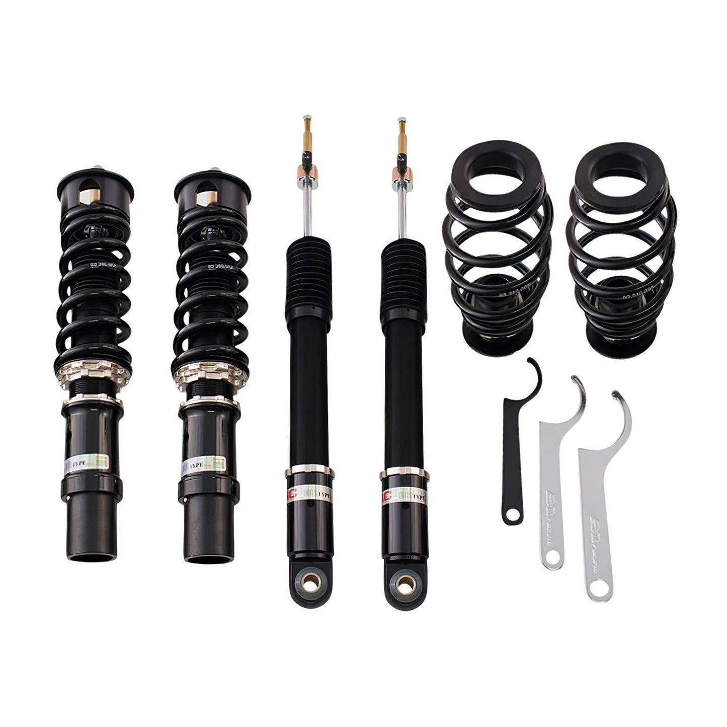 BC Racing Coilovers - BR Type - 08-17 Audi A5/S5 B8