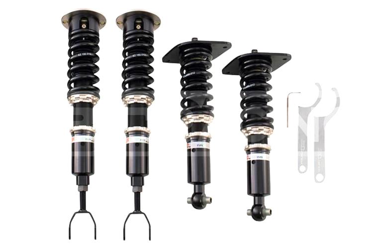 BC Racing Coilovers - BR Type - 98-04 Audi A6 (AWD) C5