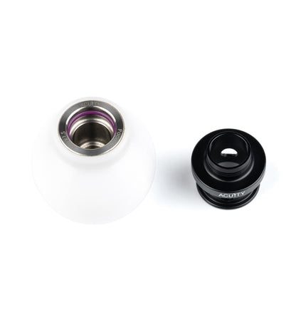 POCO Insulated Low-Profile Shift Knob in White (M10X1.5)