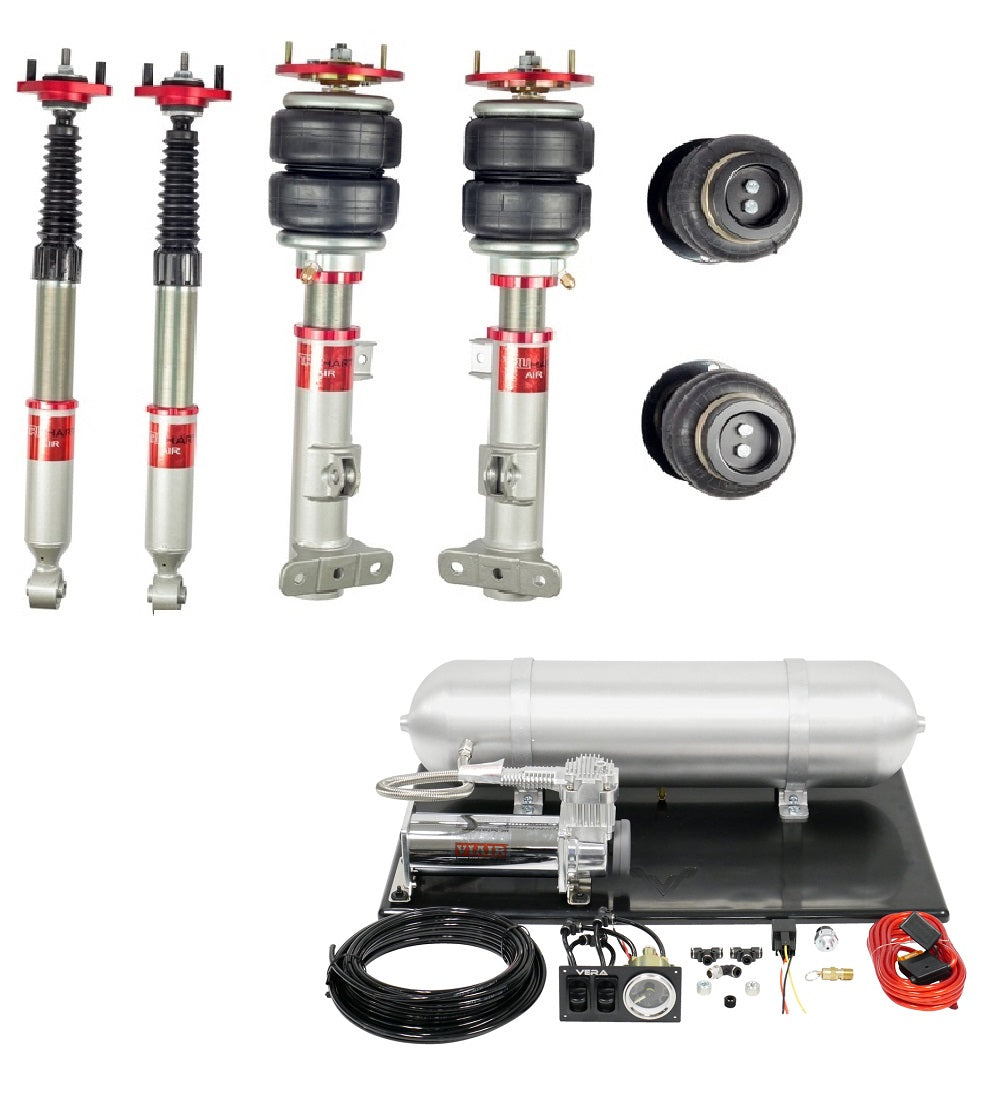 AirPlus Air Struts w/ VERA Basic Management For 93-98 BMW 3-Series (Incl M3), RWD TruHart
