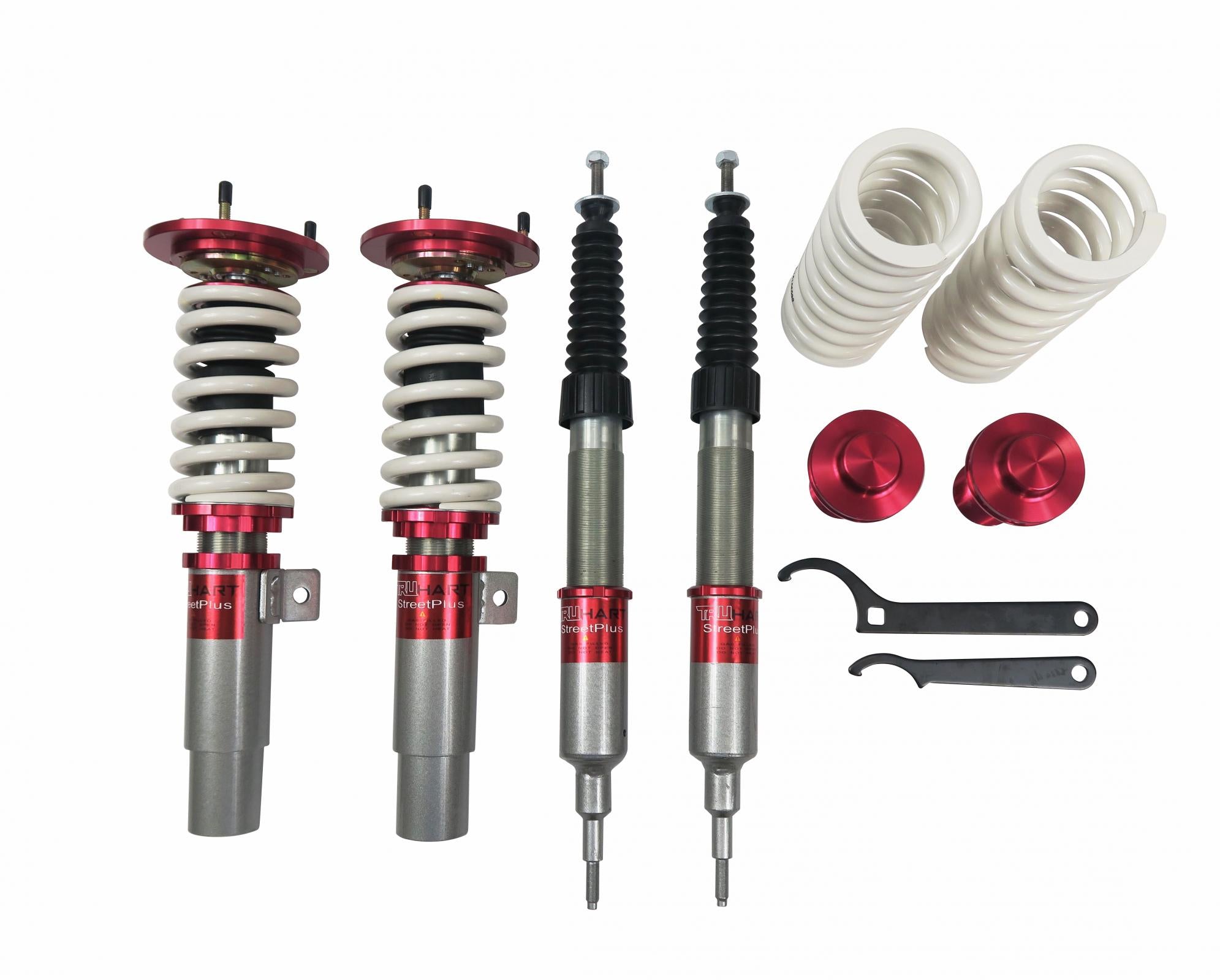 TruHart - StreetPlus Coilovers For 07-11 BMW 1-Series E82/E88 06-11 BMW 3-Series E90 TruHart - TH-B804-GHNV