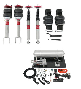 TruHart - AirPlus Air Struts w/ VERA Evo Bluetooth Management For 05+ Chrysler 300 RWD 11+ Dodge Challenger 05-08 Dodge Magnum TruHart - TH-D1002+TH-ME02-GHNV