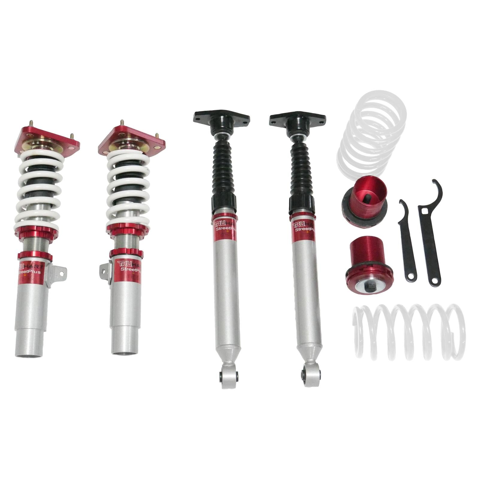 TruHart - StreetPlus Coilovers For 10-13 Mazda 3 12-18 Ford Focus 13-18 Ford C-Max TruHart - TH-F805-GHNV