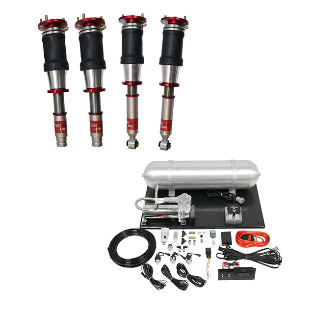 TruHart - AirPlus Air Struts w/ VERA Element Management For 97-99 Acura CL 90-97 Honda Accord TruHart - TH-H1006+TH-MM02-GHNV