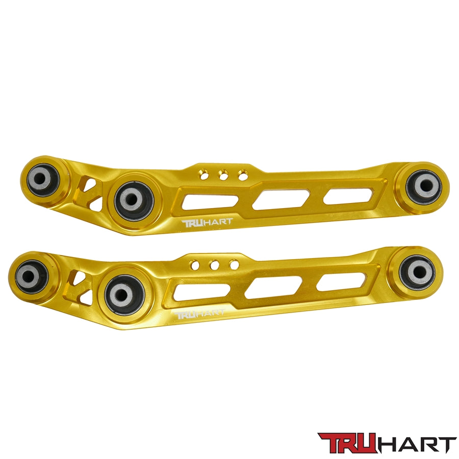 TruHart - Rear Lower Control Arms Gold For 90-01 Acura Integra 88-95 Honda Civic 88-91 Honda CRX TruHart - TH-H101-GO-GHNV