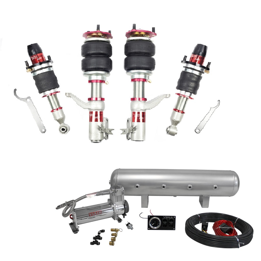 TruHart - AirPlus Air Struts w/ VERA Essential Management For 02-06 Honda CR-V TruHart - TH-H1012+TH-MM01-GHNV