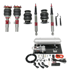 TruHart - AirPlus Air Struts w/ VERA Evo Management For 17-21 Honda Civic Hatchback TruHart - TH-H1014-1+TH-ME01-GHNV