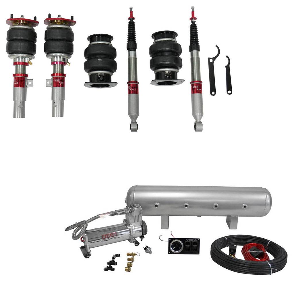 TruHart - AirPlus Air Struts w/ VERA Essential Management For 23-24 Acura Integra 18-24 Honda Accord 17-24 Honda Civic TruHart - TH-H1016+TH-MM01-GHNV