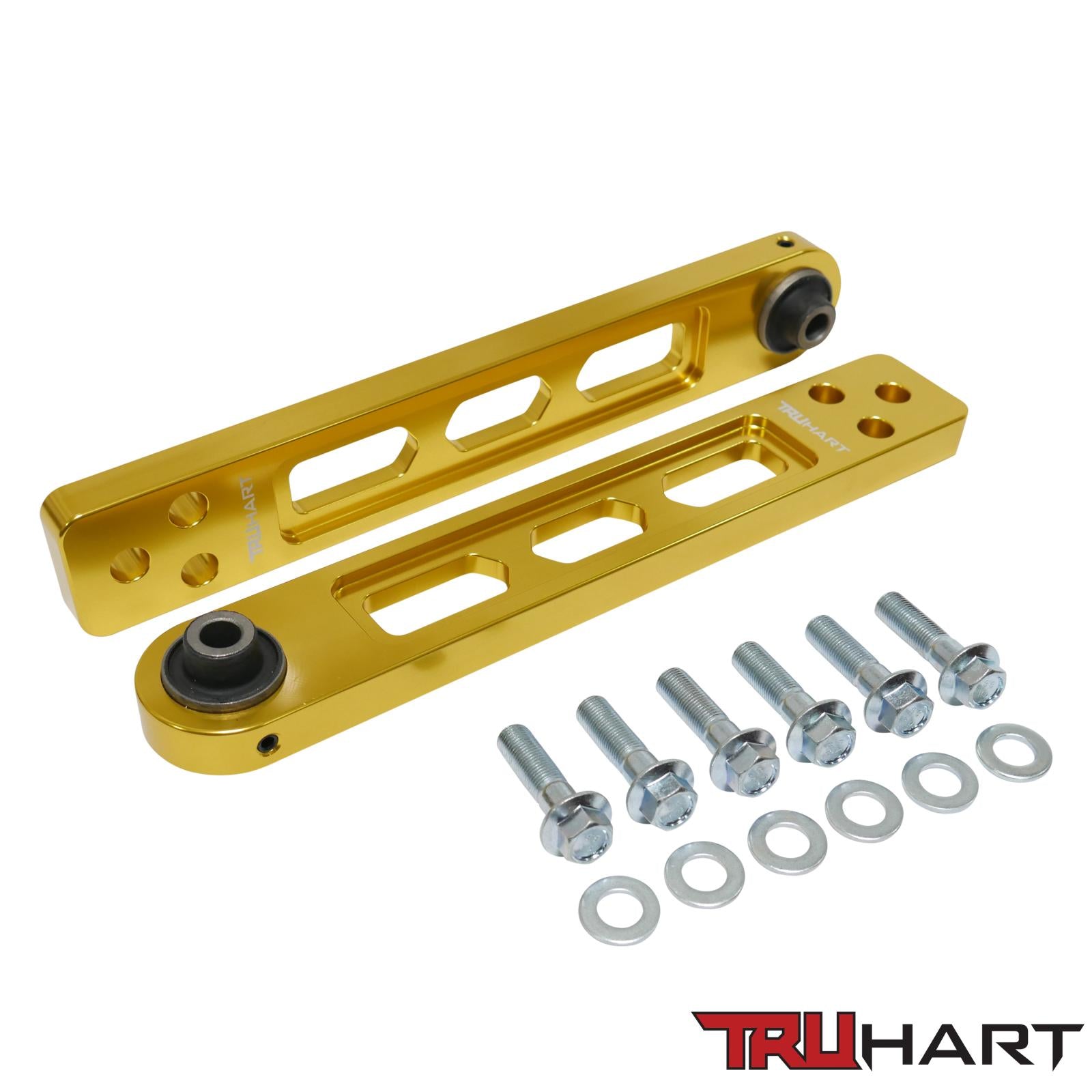 TruHart - Rear Lower Control Arms Gold For 01-05 Honda Civic TruHart - TH-H103-1-GO-GHNV