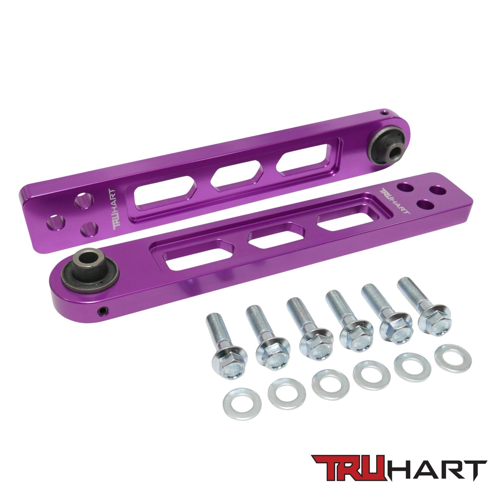 TruHart - Rear Lower Control Arms Purple For 01-05 Honda Civic TruHart - TH-H103-1-PU-GHNV