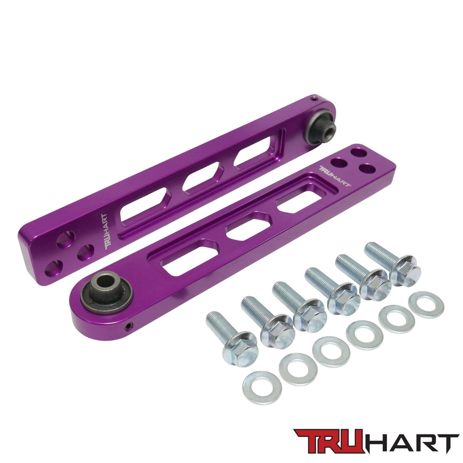 TruHart - Rear Lower Control Arms Purple For 02-06 Acura RSX TruHart - TH-H103-PU-GHNV