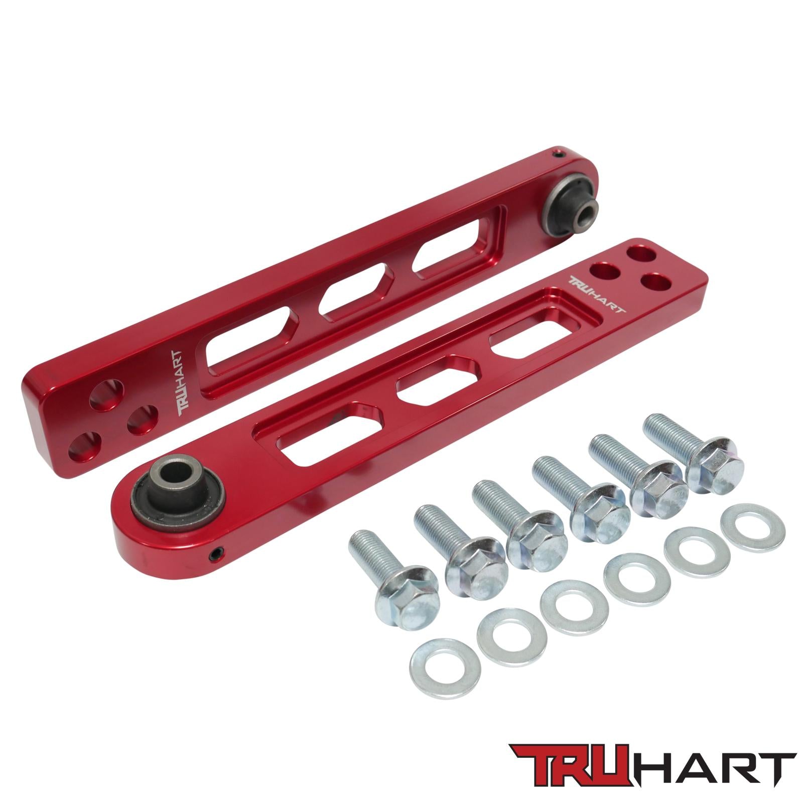 TruHart - Rear Lower Control Arm Red For 02-06 Acura RSX TruHart - TH-H103-RE-GHNV