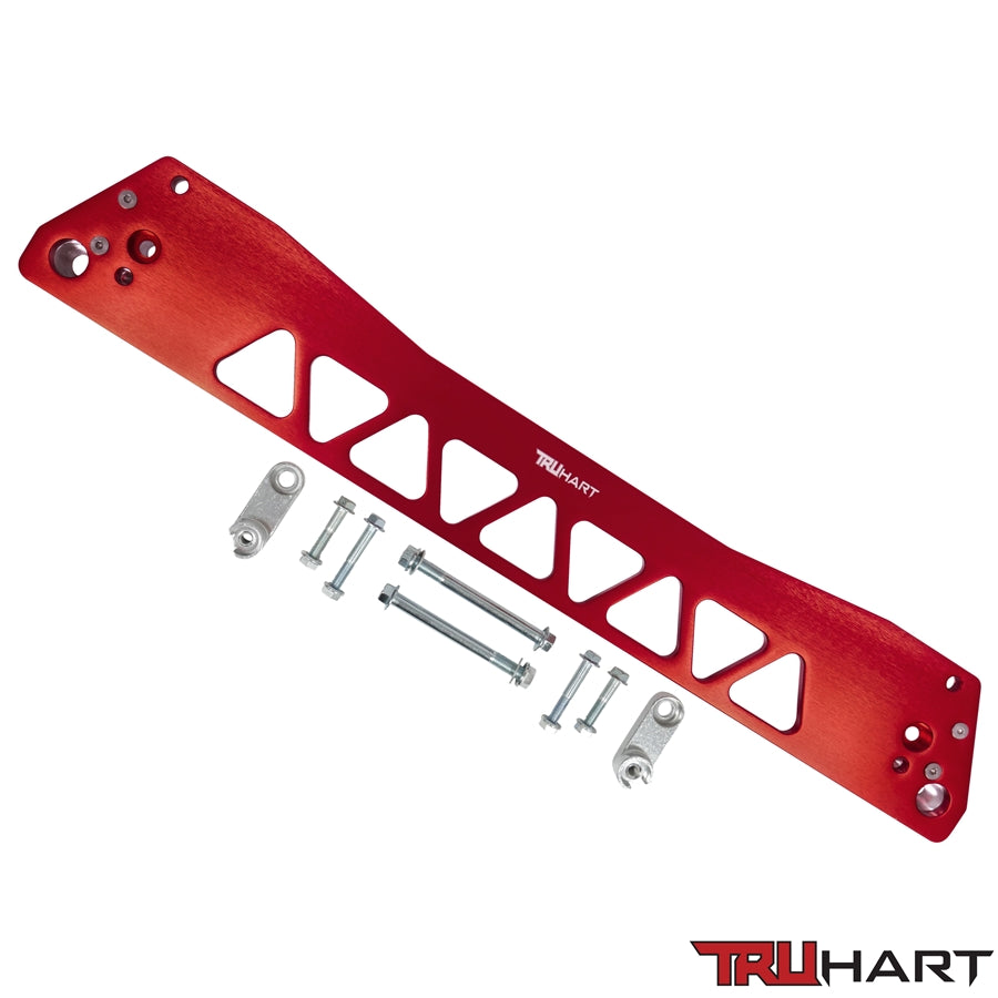 TruHart - Subframe Brace Red For 94-01 Acura Integra 92-95 Honda Civic TruHart - TH-H111-RE-GHNV