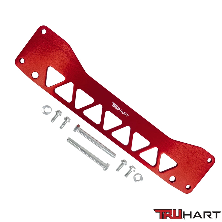 TruHart - Subframe Brace Red For 02-06 Acura RSX 01-05 Honda Civic TruHart - TH-H113-RE-GHNV