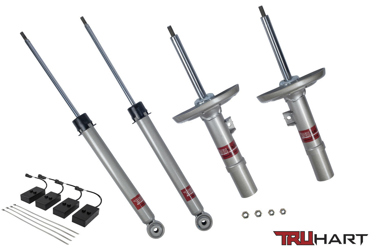 TruHart - Sport Shocks with Bypass Modules 17-24 Honda Civic Si/Sport Touring/Touring Truhart - TH-H516-M-GHNV