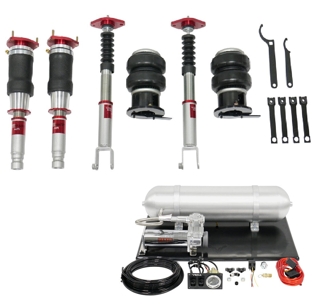 AirPlus Air Struts w/ VERA Basic Management For 06-12 Lexus GS300 / GS350 / GS430 06-13 Lexus IS250 / IS350 / IS-F RWD TruHart