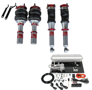 TruHart - AirPlus Air Struts w/ VERA Evo Management For 89-94 Nissan 240SX TruHart - TH-N1001+TH-ME01-GHNV