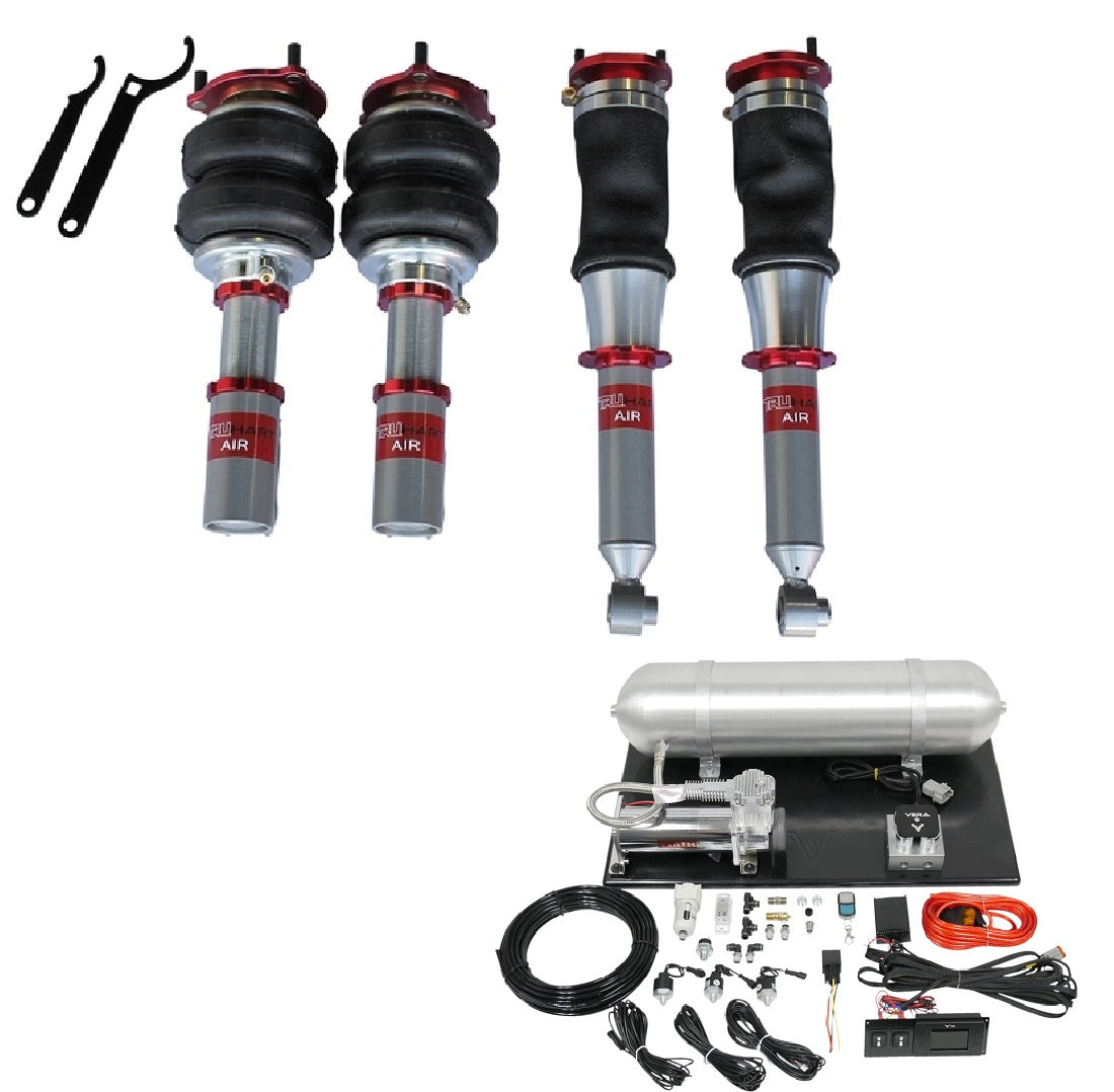 TruHart - AirPlus Air Struts w/ VERA Evo Bluetooth Management For 89-94 Nissan 240SX TruHart - TH-N1001+TH-ME02-GHNV