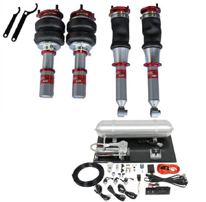 TruHart - AirPlus Air Struts w/ VERA Evo Bluetooth Management For 95-98 Nissan 240SX TruHart - TH-N1002+TH-ME02-GHNV