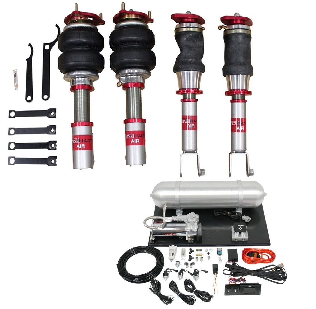 TruHart - AirPlus Air Struts w/ VERA Evo Management For 02-06 Nissan Altima 04-08 Nissan Maxima TruHart - TH-N1004+TH-ME01-GHNV