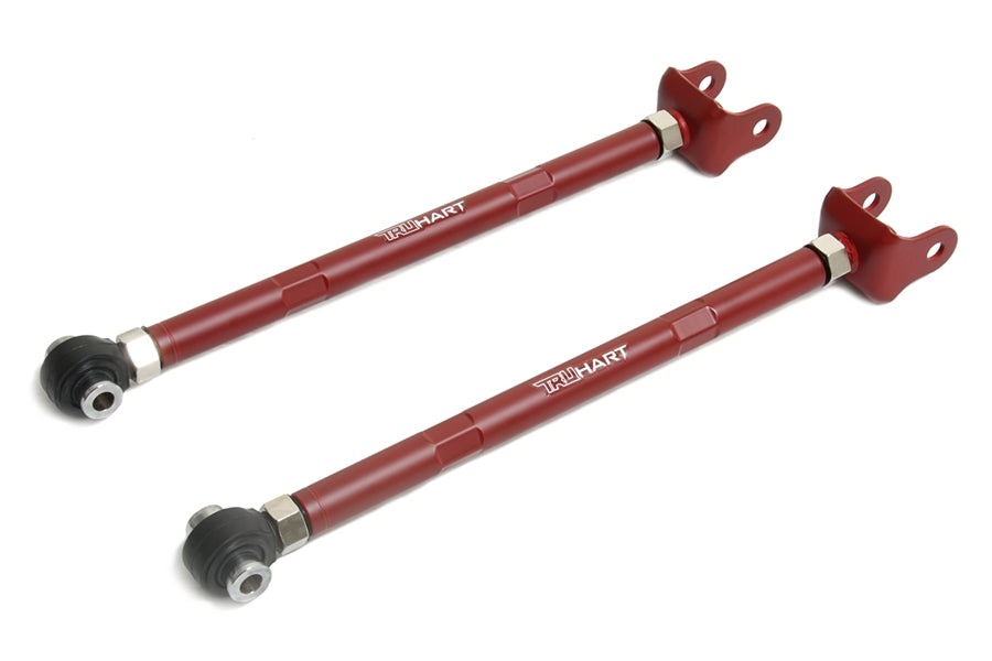 TruHart - Rear Lower Control Arms w/  Red For 03-07 Infiniti G35 03-08 Nissan 350Z TruHart - TH-N107-GHNV