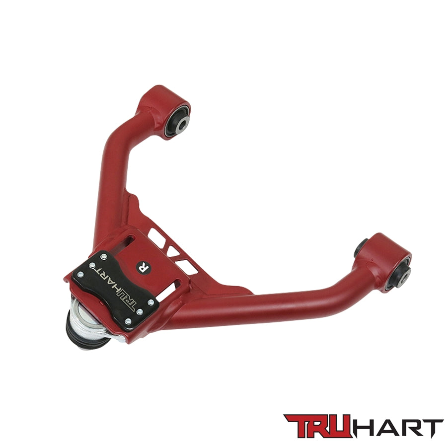 TruHart - Front Camber Kit Red For 08-13 Infiniti EX35 09-12 Infiniti FX35 11-12 Infiniti G25 07-08 Infiniti G35 Sedan 09-13 Infiniti G37 06-10 Infiniti M35 06-10 Infiniti M45 14-15 Infiniti Q40D TruHart - TH-N209-GHNV