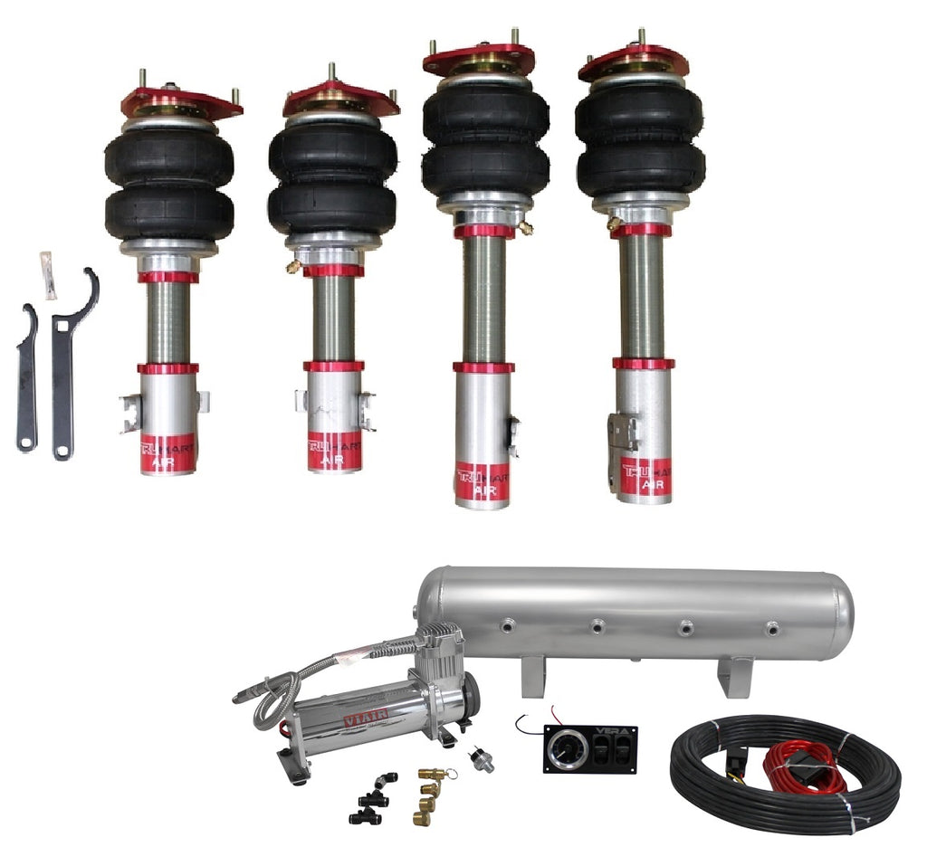 TruHart - AirPlus Air Struts w/ VERA Essential Management For 05-07 Subaru Impreza STI TruHart - TH-S1002-1+TH-MM01-GHNV