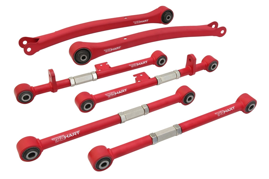 TruHart - Trailing Arms Lateral Arms Rear Front/Rear Rear Red For 04-07 Subaru Impreza TruHart - TH-S102-GHNV