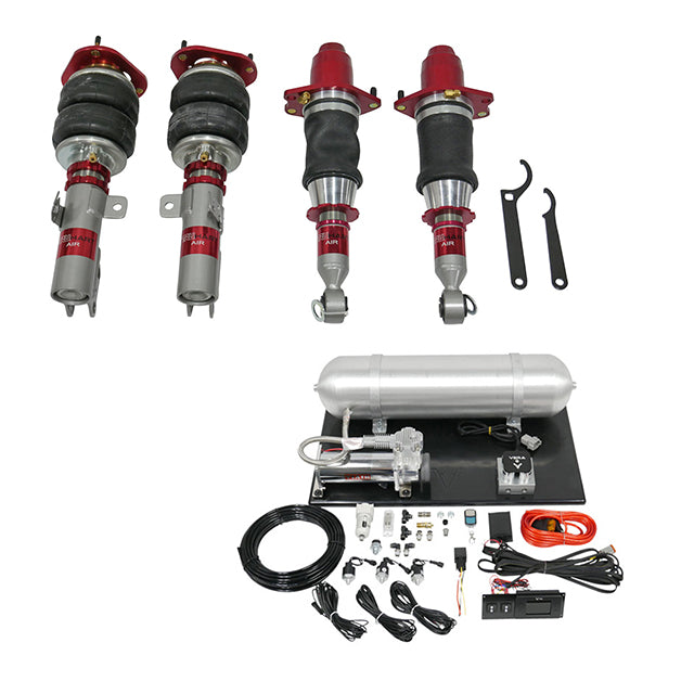 TruHart - AirPlus Air Struts w/ VERA Evo Bluetooth Management For 03-08 Toyota Corolla TruHart - TH-T1002+TH-ME02-GHNV