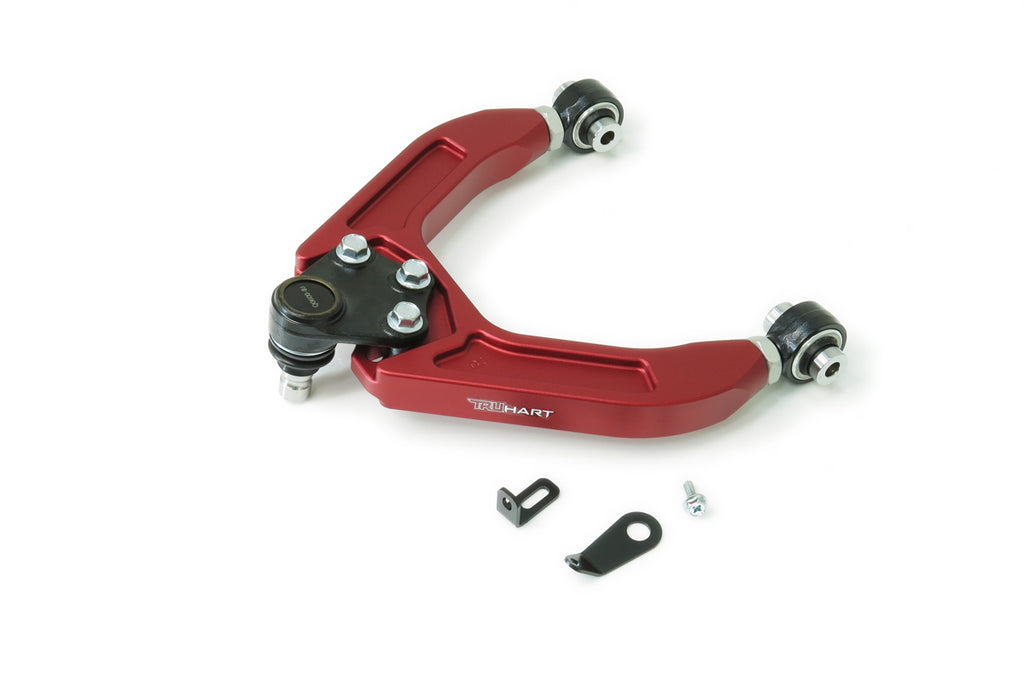 TruHart - Front Upper Camber Kit Red w/ Pillowball Bushings For 17+ Tesla Model 3 21+ Tesla Model Y TruHart - TH-T203-PB-GHNV