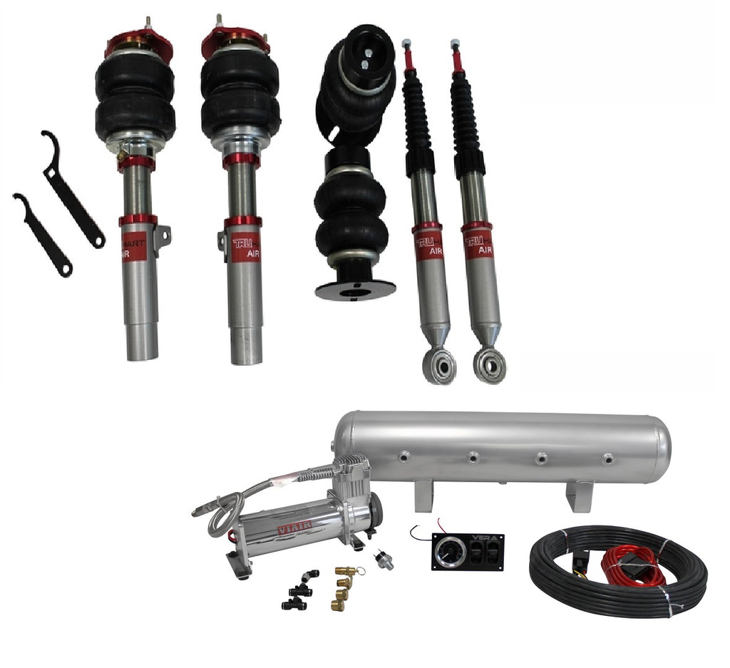 TruHart - AirPlus Air Struts w/ VERA Essential Management For 06-15 Audi A3, TT 12+  Beetle 08+ Volkswagen CC 06-09 Golf V 10-11 Golf VI 12-14 Golf VII 05-10 Jetta V 11-18 Jetta VI 06-18 Passat 06-14 Rabbit TruHart - TH-V1003+TH-MM01-GHNV