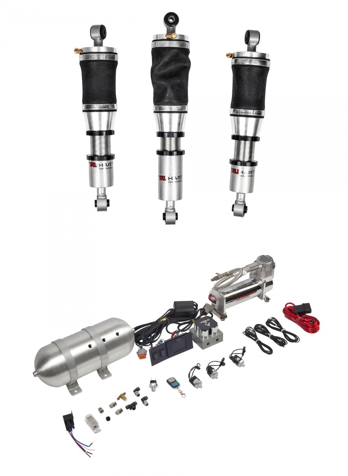TruHart Air Struts Plus Evo Management For 15-20 Polaris Slingshot TruHart