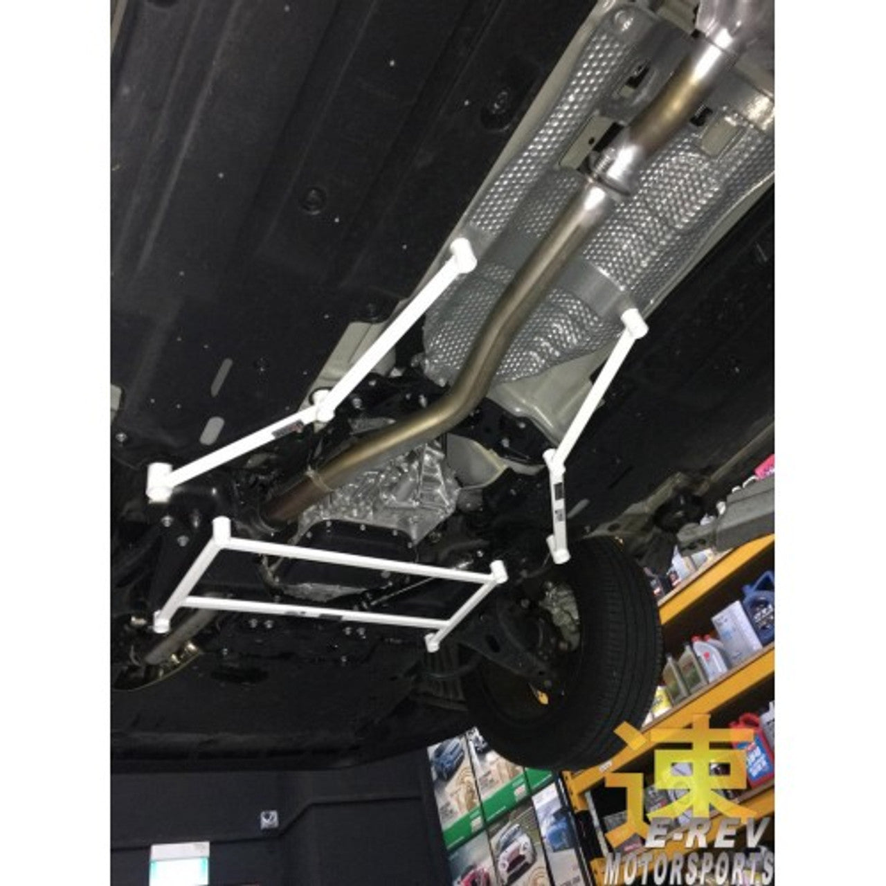 Ultra Racing - 6pt Front Lower Frame Brace (Pair) - SUBARU CROSSTREK (XV) 2018-2022 - UR-LS6-3914P