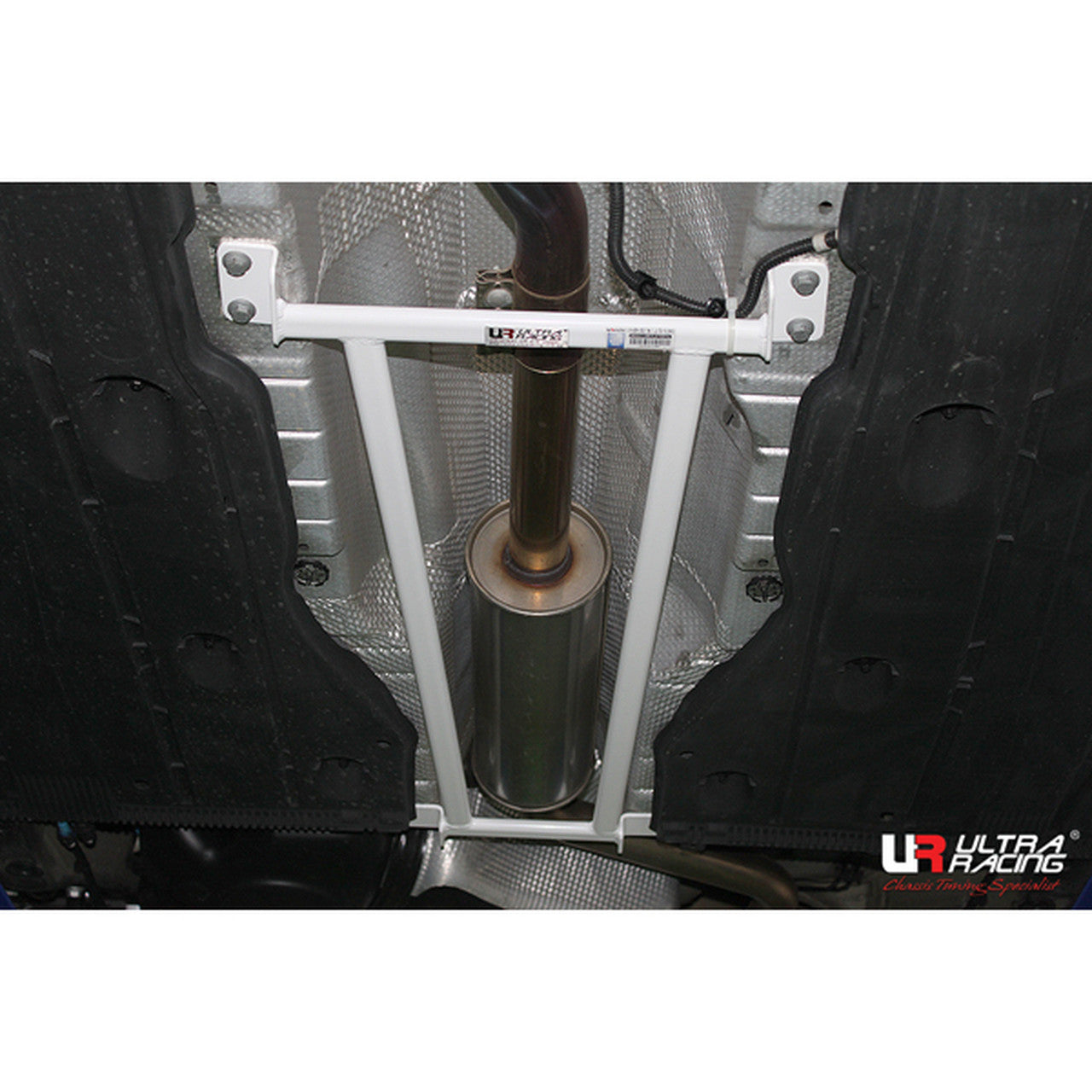 Ultra Racing - 4pt Middle Lower Brace - Audi A3 / S3 - UR-ML4-2687
