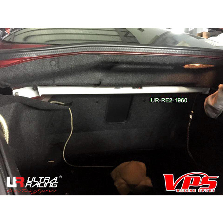 Ultra Racing - 2pt Rear Strut Brace - INFINITI G35 (V35) 2003–2007 - UR-RE2-1960