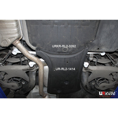 Ultra Racing - 2pt Rear Lower Brace - Audi A4 / S4 - UR-RL2-1414