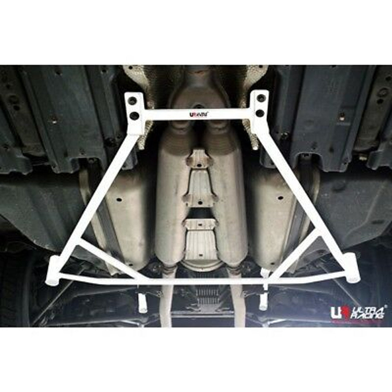 Ultra Racing - 4pt Rear Lower Brace - LEXUS LS (XF30) 2000-2006 - UR-RL4-1353